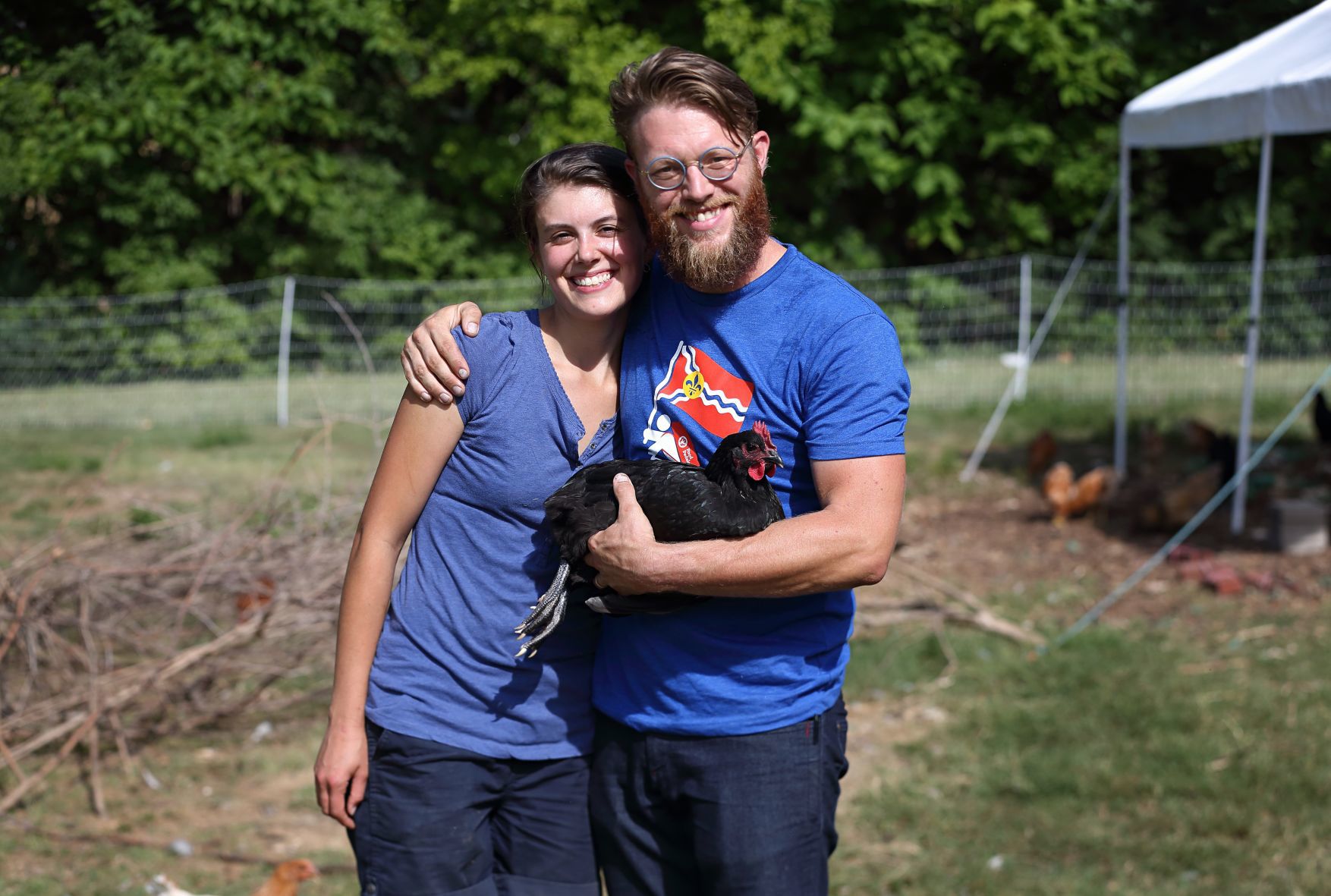 Pernennial City compost in St. Louis